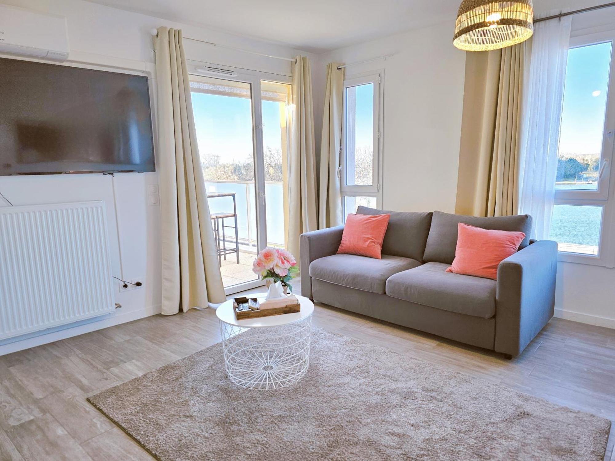 Lakeside Provence - Appartement 4 Etoiles Face Au Lac De 蒙特 外观 照片